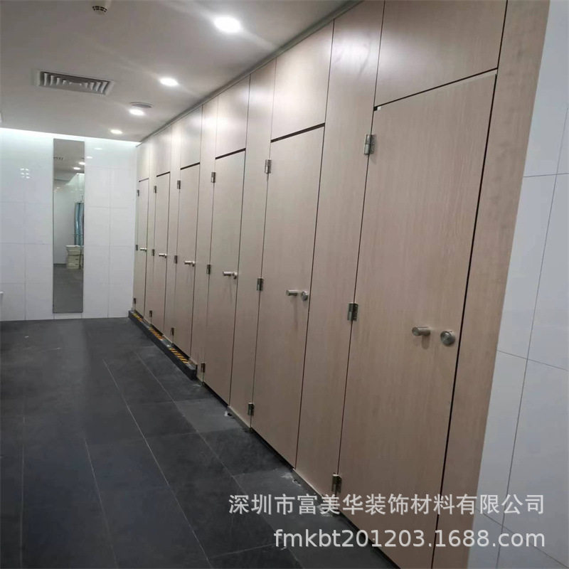 深圳工厂直销抗倍特板卫生间隔断树脂板防水防潮板12公共厕所隔板