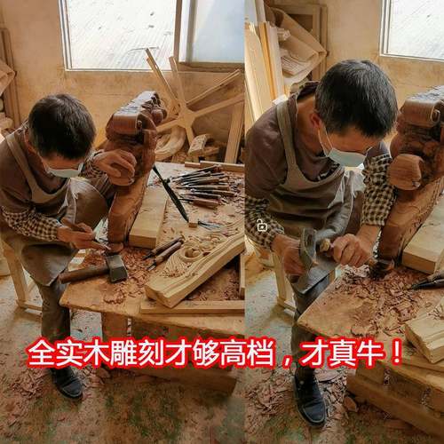 茶欧全式实木电视柜树拼花木面瘤香槟金色贴金箔地柜几电视柜EAR