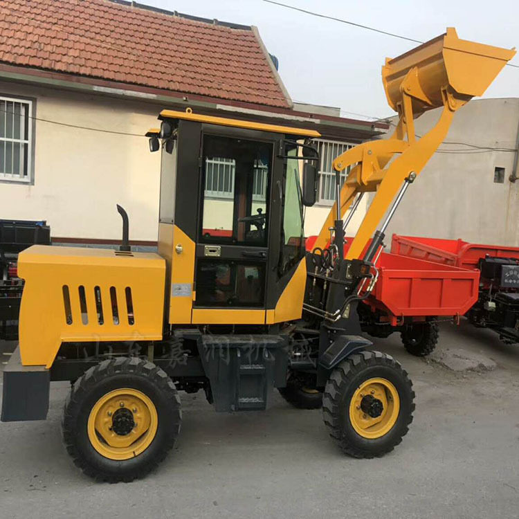 柴油四驱工程装载机910小型