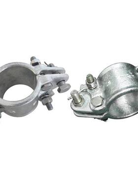 铁路接触网金具臂配件热镀锌套管6双56224耳JL14-0支撑连浸接管卡