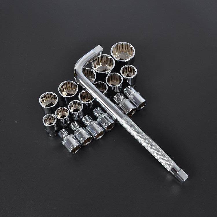 1/2套筒梅花套头筒套8装32mm短套筒组合工具套筒-汽修QGI维修