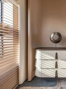 铝金百叶窗帘卷帘办公室JTN合遮间光窗卧室厨房浴室卫生防水帘免