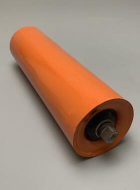 矿用收下托辊锥型调心缓42256冲尼龙托辊工运输机口托辊铁制辊业