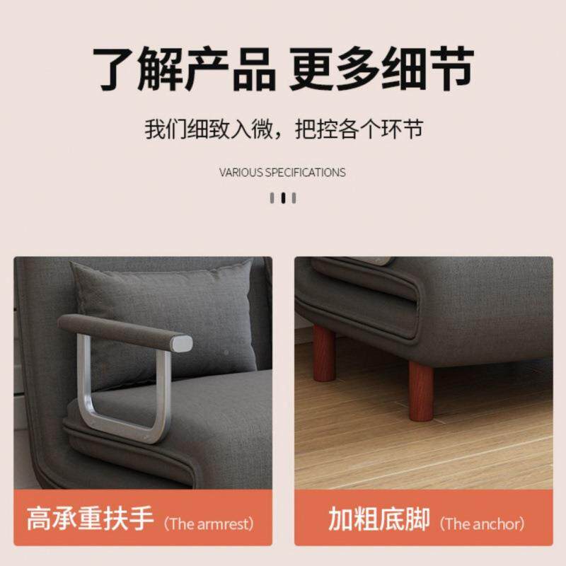 可折叠沙发床NkK8r2hF单两用简易代多能懒人网红现沙发双人人沙功