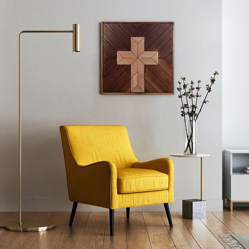 实手工几何拼立SZJ002体十玄字架墙面装饰画图客厅关木壁画桌面相