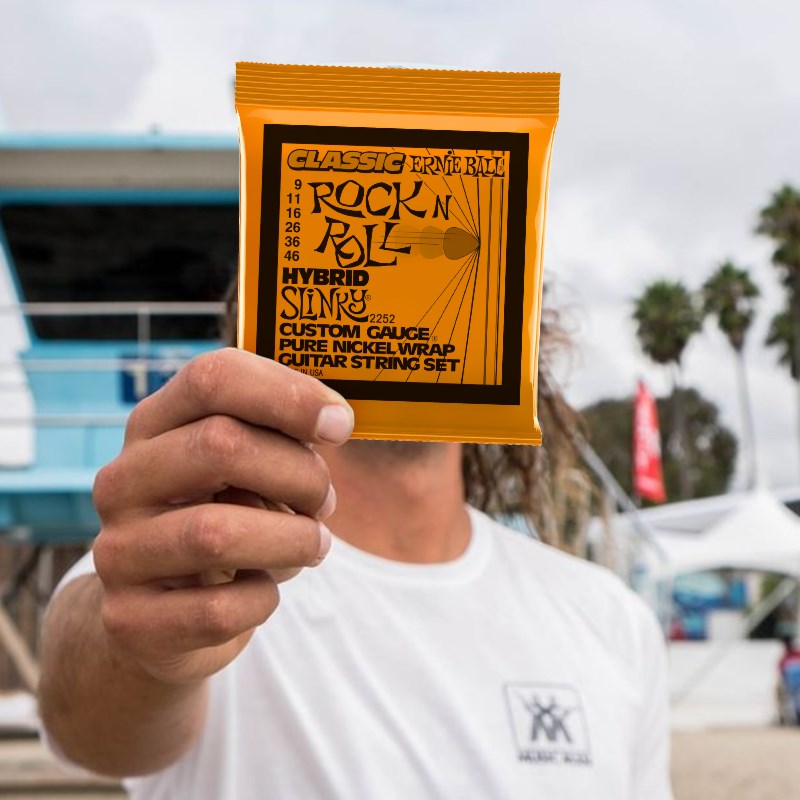 Ernie Bll电吉他琴弦装一电吉他弦线全纯镍钴合金EB琴弦09