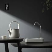 静音防水黑色白色加热面板自动上水煮茶 简造带上水电陶炉新款