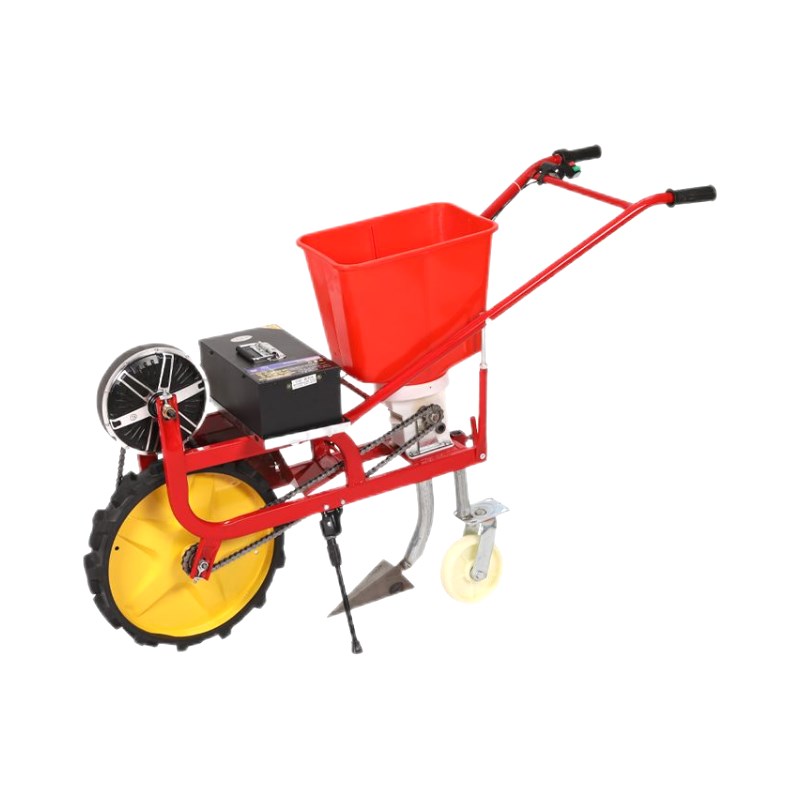 2025新款施肥器电动播种机带离合款玉米花生大豆肥料全自动播种机