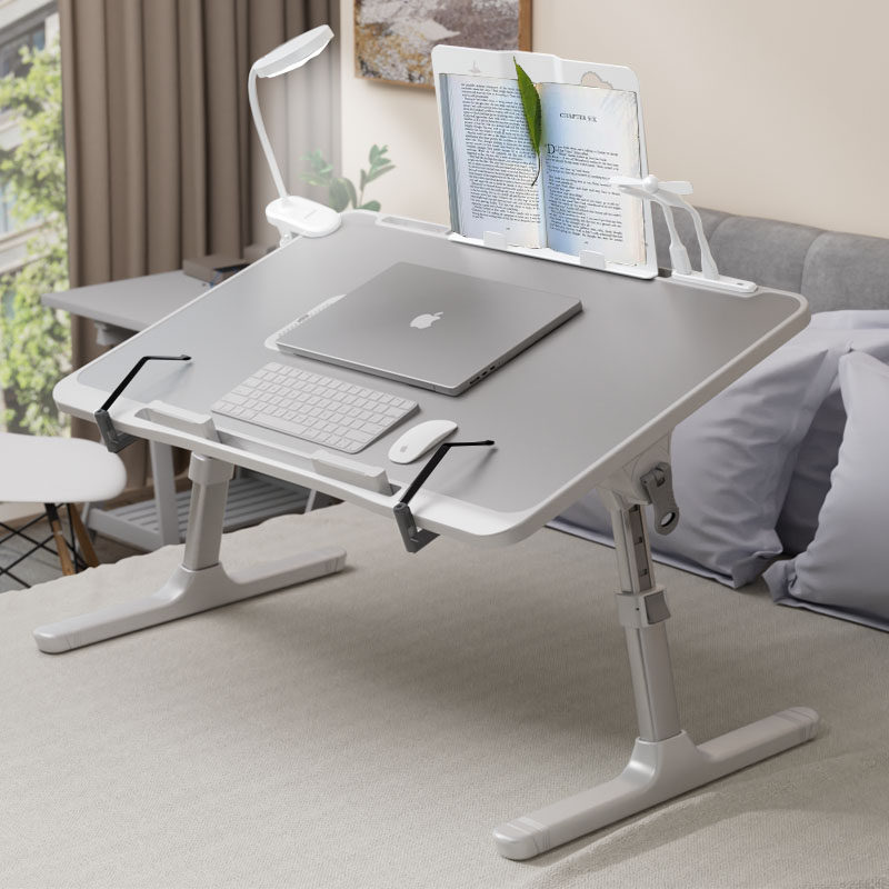 床上小桌子沙发飘窗懒人桌宿舍寝室学习桌电脑折叠支架办公旋转折