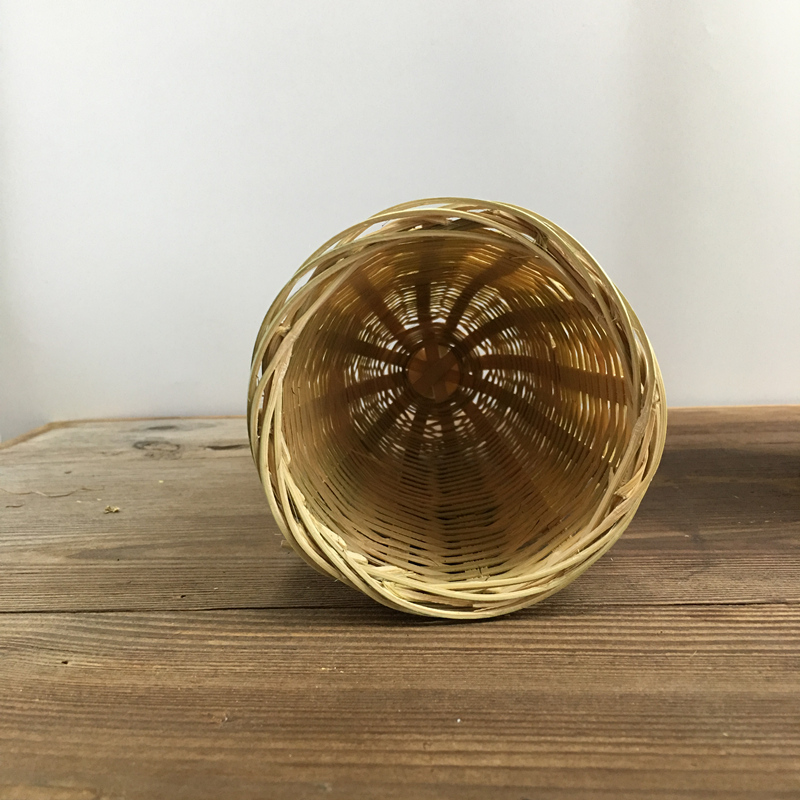 手工编织酒篓竹篓竹漏酒抽酒糟 酒粬隔离器竹编制品 竹制品