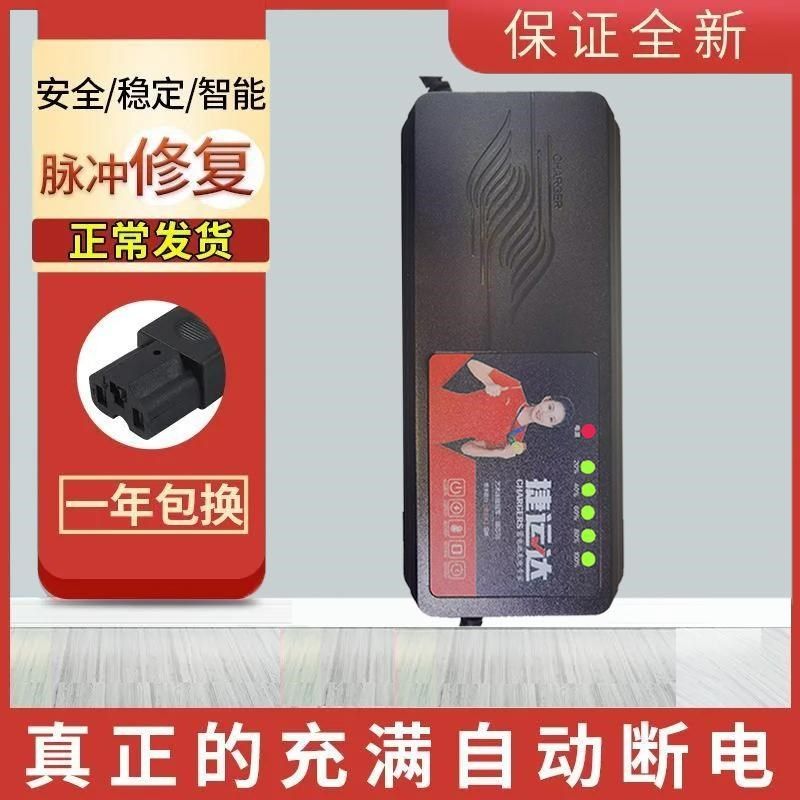 捷运达电动车充电器脉冲修复48v60v72v两轮电三轮车铅酸电池通用