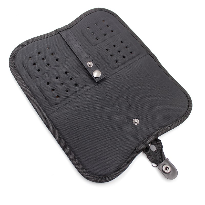 秋水齋水彩画笔袋便携可折叠毛笔帘写生画具好用画材