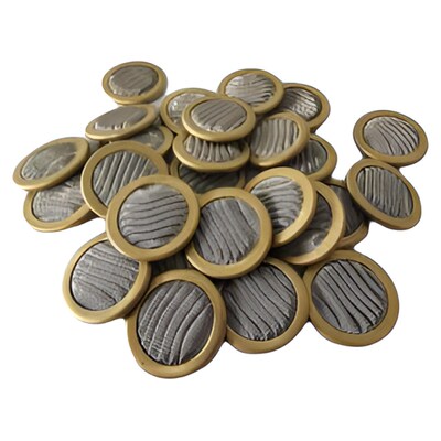 滤芯定制MOOG穆格伺服阀滤芯 15.8mm伺服阀滤片过滤器滤网160目