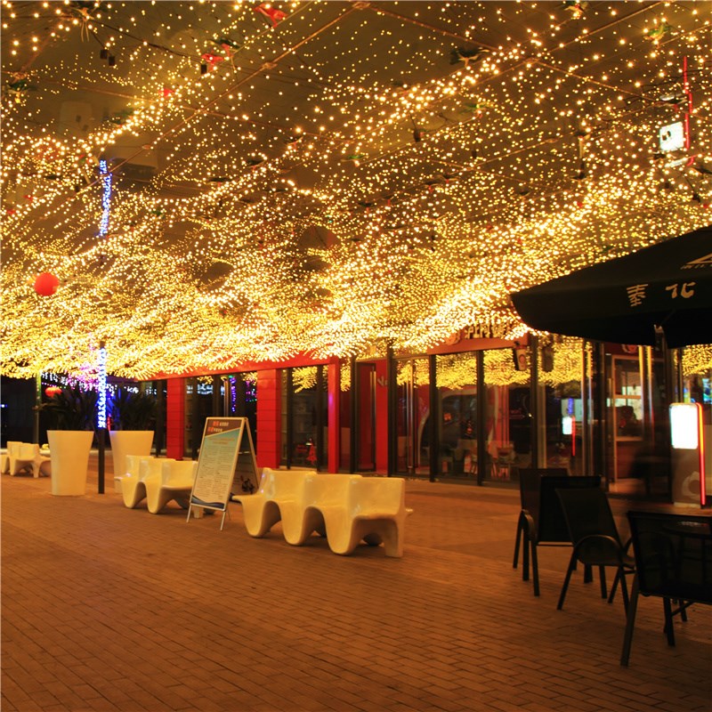 京咚LED彩灯100米挂树灌胶防水闪灯串灯满天星灯串装饰节日灯星星