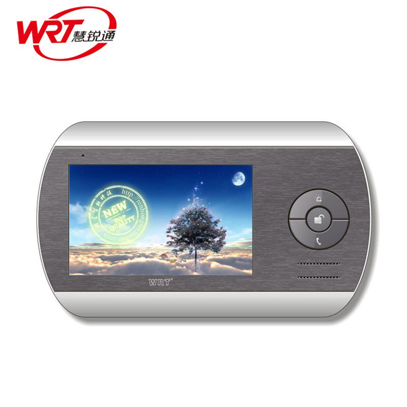 WRT/慧锐通智能楼宇可视对讲4.3寸彩色室内分机A6S-801ZCD8S43