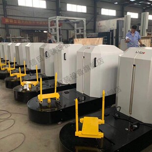 机 机场行李专用打包机 机纸箱包装 上海厂家行李缠绕膜包装