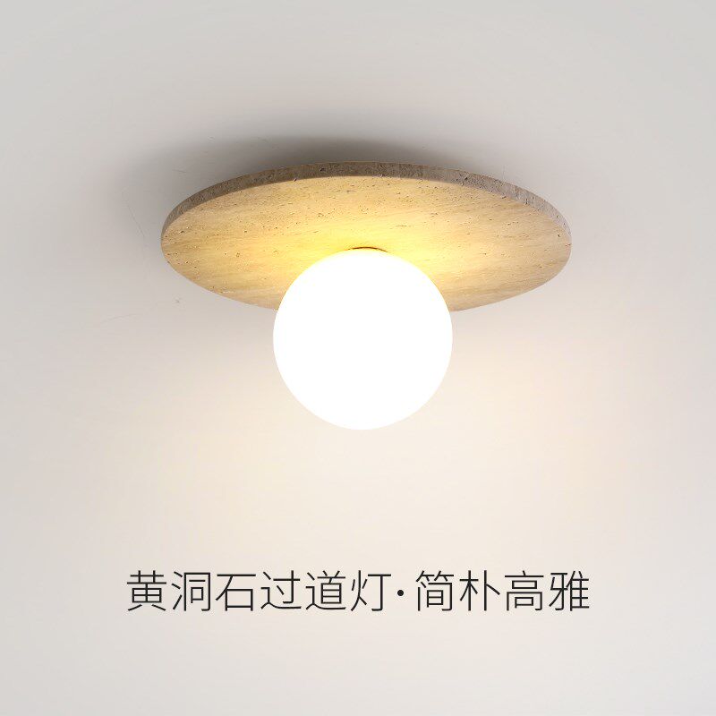 过道走廊灯具现代简约阳台小灯奶油风花朵衣帽间入户玄关吸顶灯