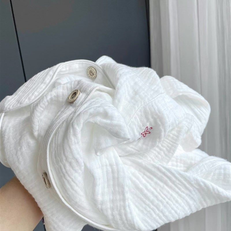 大码日系刺绣纯棉麻睡衣秋季女款2024新款春秋双层纱布家居服套装,女士内衣/男士内衣/家居服,睡衣/家居服套装,淘宝优惠券,粉丝福利购,淘宝优惠卷