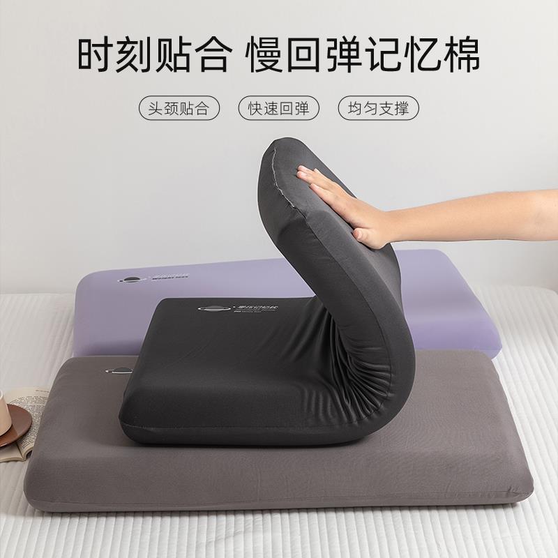 五星级酒专用忆棉枕头枕店芯护颈助睡眠无压枕超柔颈zise0椎椎枕