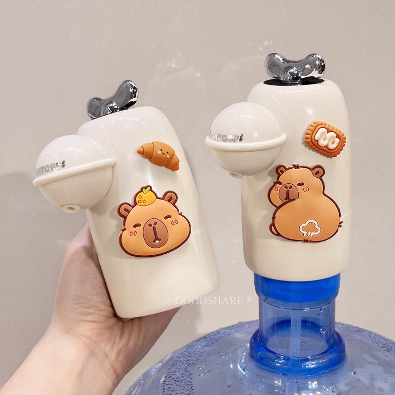 桶水抽水装泵可爱卡通蜡笔小新泉家用纯矿水桶电动压水净器上YWZ-