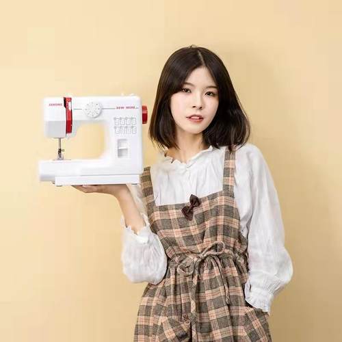 日本JA善NOME真美缝纫机台式A家用552+B迷你小型电动衣车525A展台