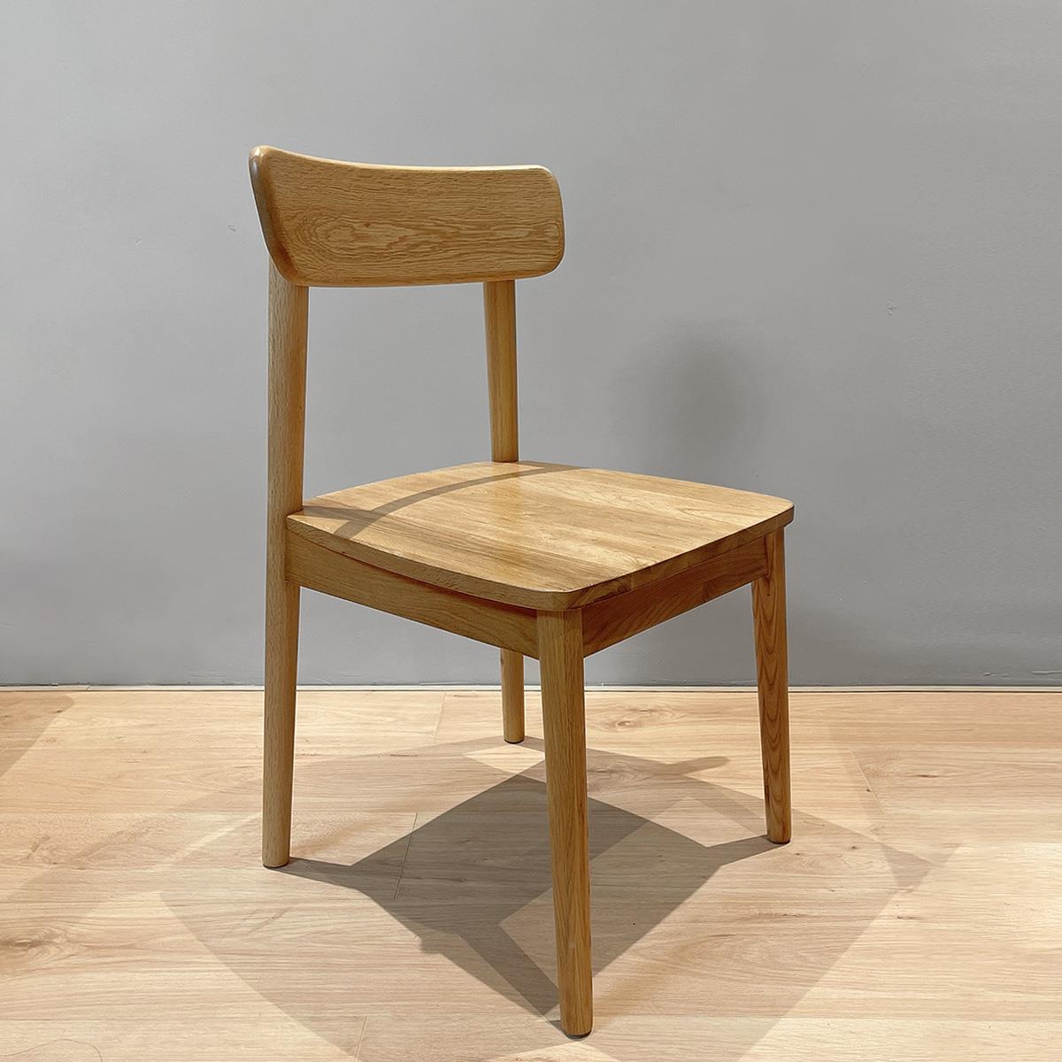 大子上架瞭 椅全实木餐椅家 橡 轻奢 用简001约小户型木 整装发货