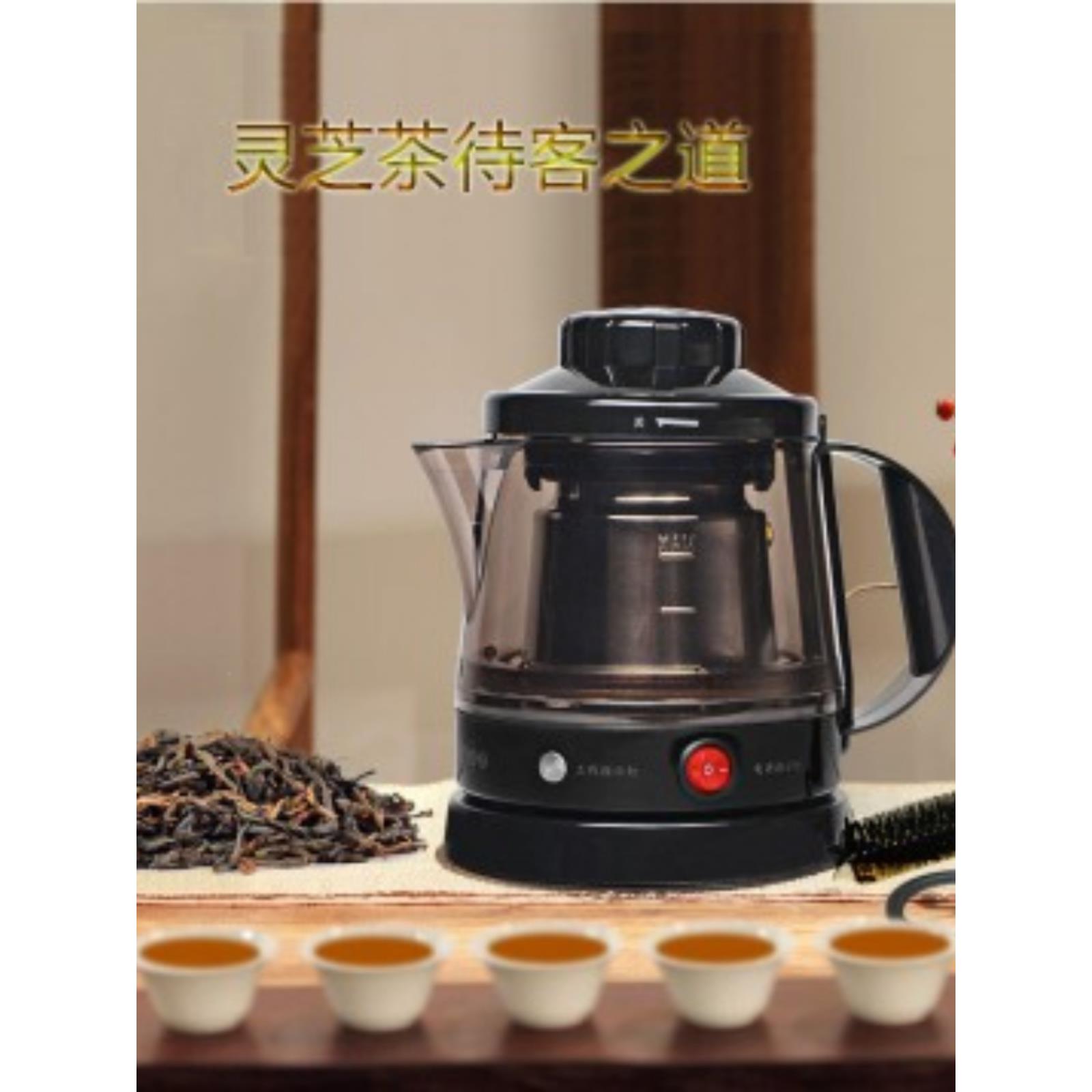 中药泉源生壶灵芝萃取壶养煮中药加数码煎壶电热灵81114芝壶机萃
