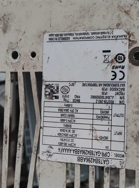 拆机安川变频器 CIPR-GA78B4296ABBA.主板E