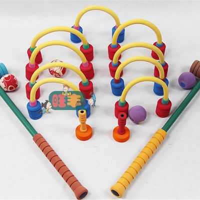 金戏宝 幼儿园门球训练组合8件 17件组合儿童球 感统训练器材