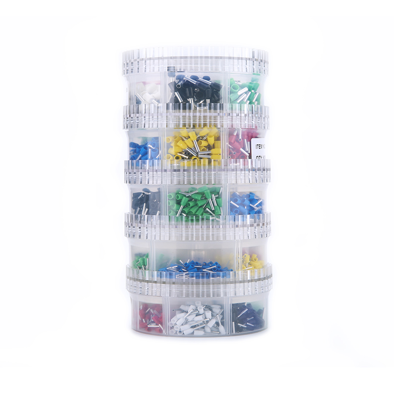 管型端子E1008欧式冷压接线端子VE针形端头插针铜鼻子00只盒装