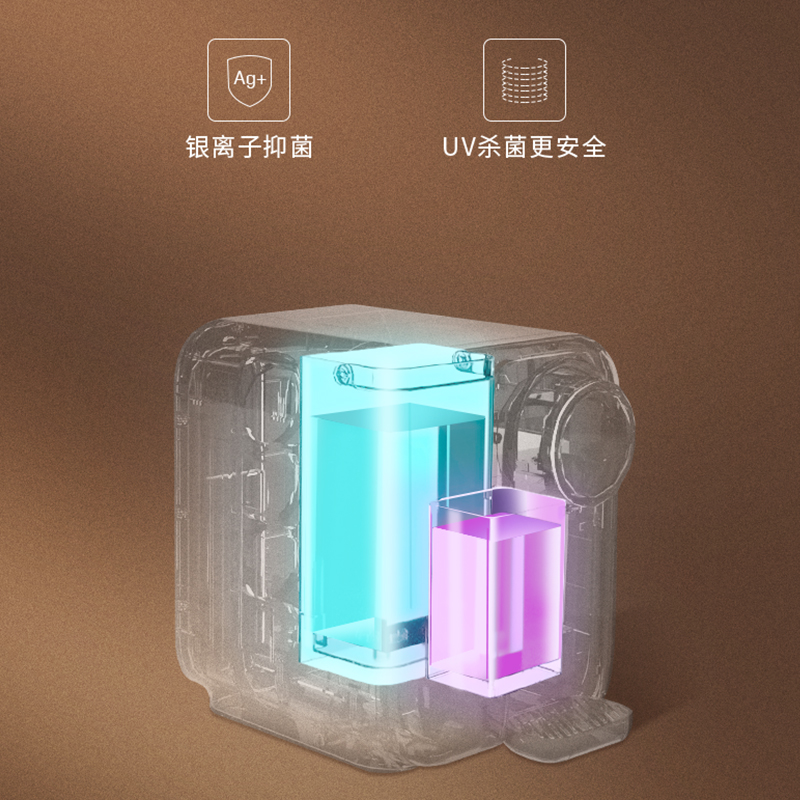 爱贝源家用反渗透净水器台式免安装直饮加热一体机过滤饮水机