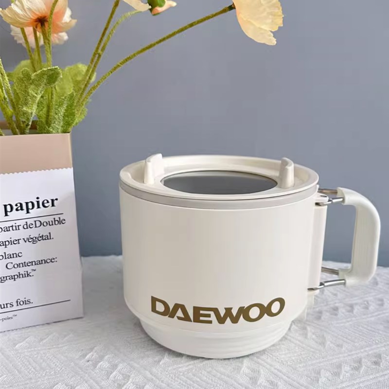 大宇电煮锅家用宿舍学生多功能一人食迷你小型小煮锅泡面锅小火锅