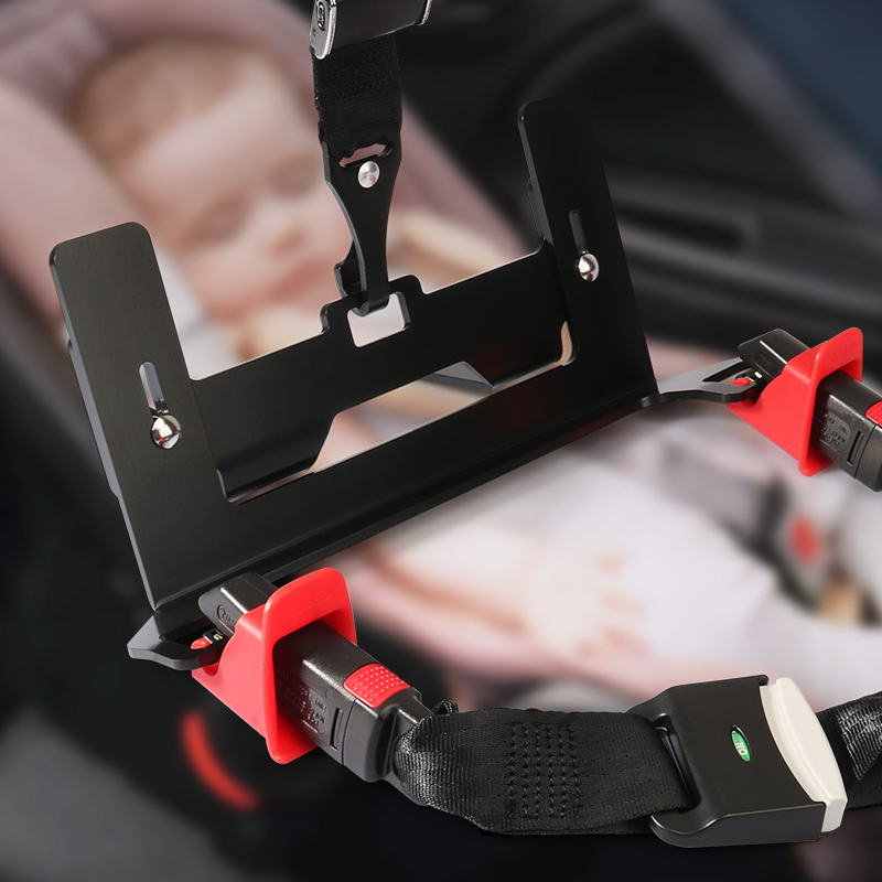 儿童安全座椅isofix硬接口支架连接带配件改加装通用Ltch固定器