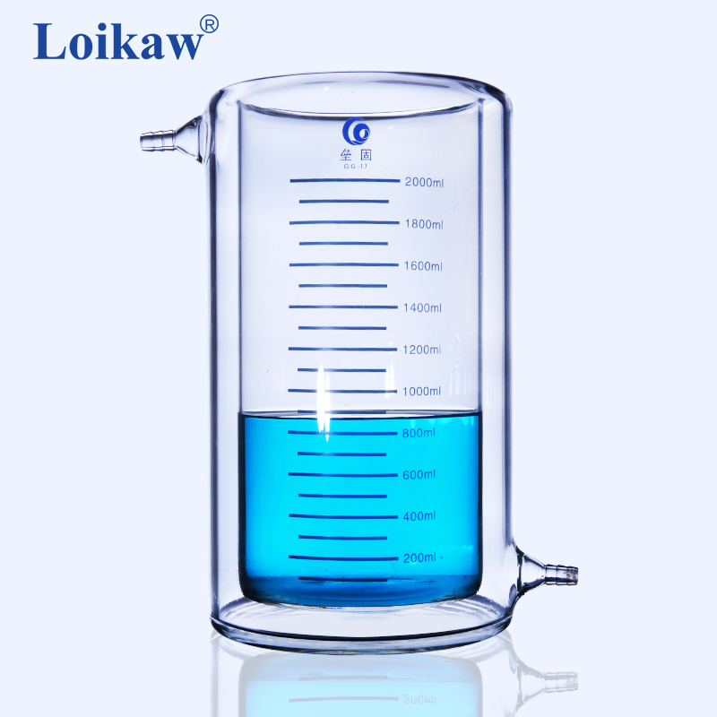 垒固 夹烧杯光催化反应器 厚壁带刻度层玻璃杯/100/1/200/0/300/0