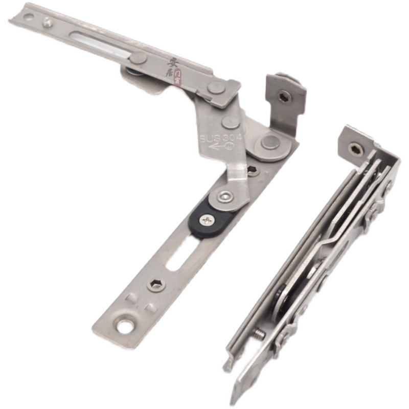 30不锈钢隐藏铰链合页外平开窗风撑窗户撑杆配件