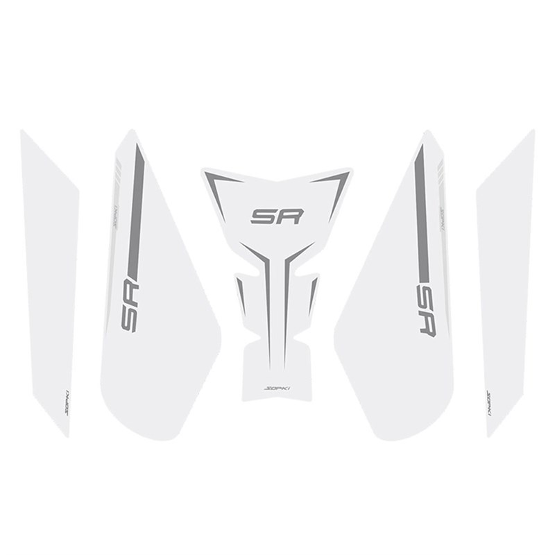 适用SR油箱贴鱼骨贴防滑贴保护纸贴花隔热保护贴改装配件