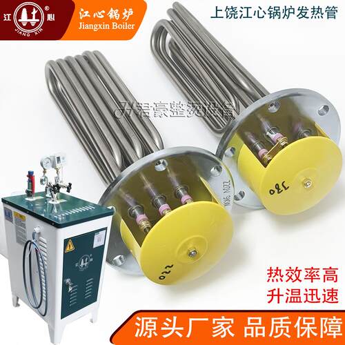 上饶江心锅炉发热管蒸汽产生器电热管电蒸气锅炉加热管