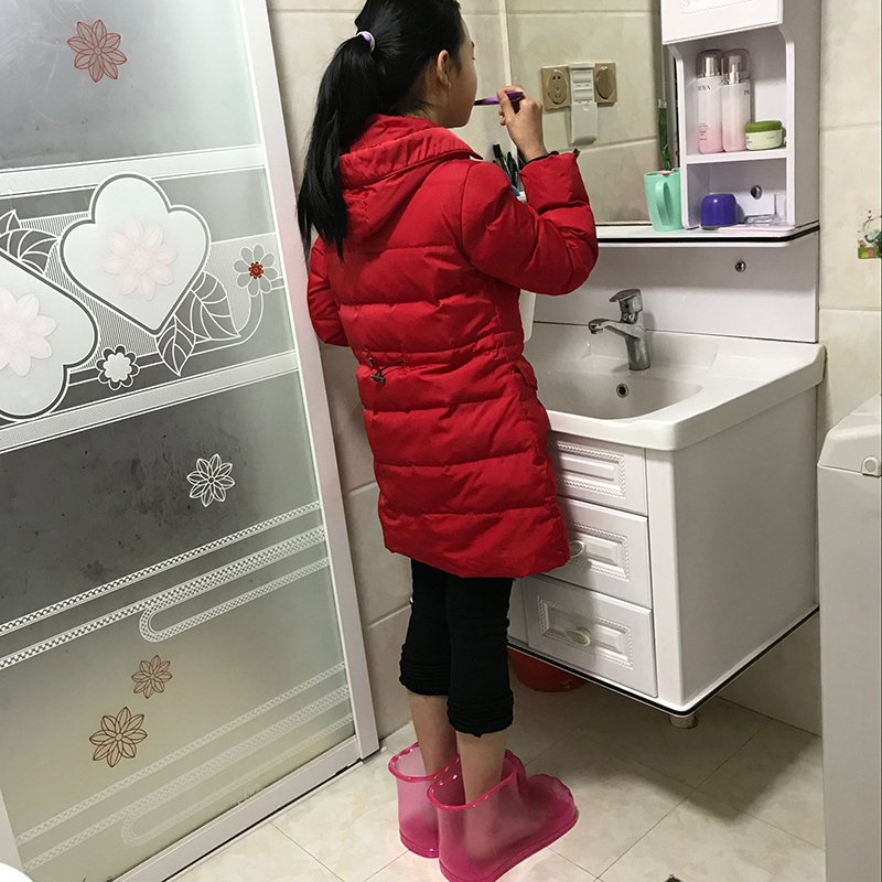 泡脚桶家用塑料按摩足浴桶洗脚盆加高足浴鞋泡脚鞋泡脚恒温泡小腿