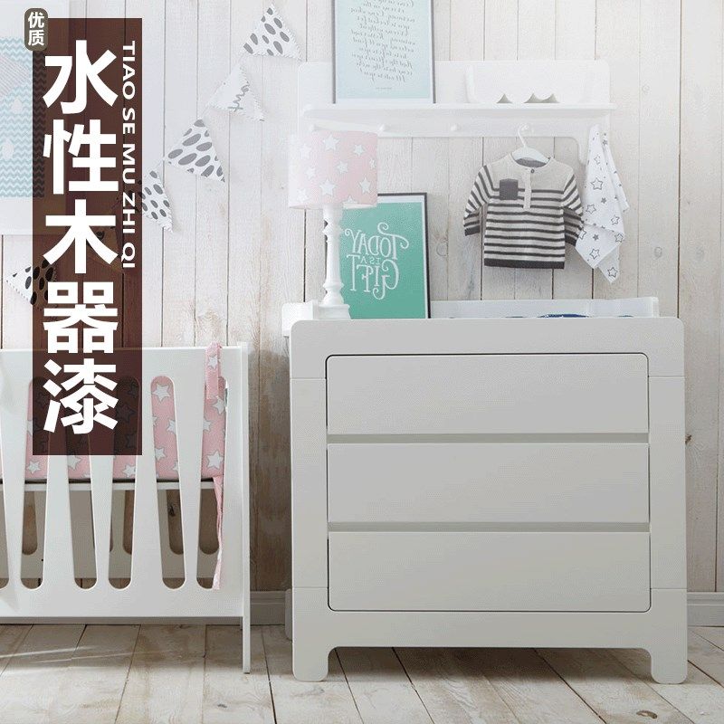 水性木器漆旧家具木头门柜子翻新改色漆清漆油漆家用无味自刷涂料