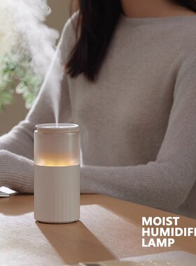 Moist Humidifier  汐光 水雾桌面香薰加湿器 氛围夜灯 3in1设计