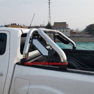 纳瓦拉皮卡龙门架navara防滚架防带行李框翻滚架龙门架防翻架卷帘