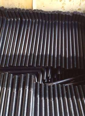 GB799地脚螺栓L型7字型预埋螺栓9字型地脚螺丝M42M45M48M52M56M64