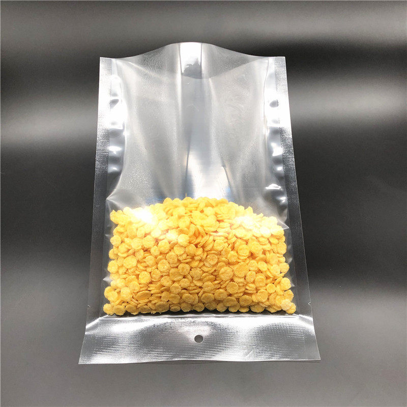 卡头挂孔下开口真空袋食品包装压缩抽气袋子透明保鲜袋封口机商用