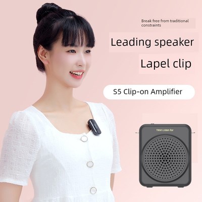 Tnvi无线Lavalier小蜜蜂放大器教师特别课堂讲座麦克风高音量扬声