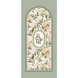 法式覆古花卉衣柜贴纸翻新自粘高级感柜子改造玻璃拉门拉门美化