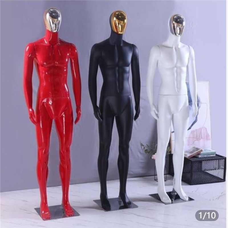 服装店模特道具男装高档全身假人台拍摄模特橱窗模特半身模型