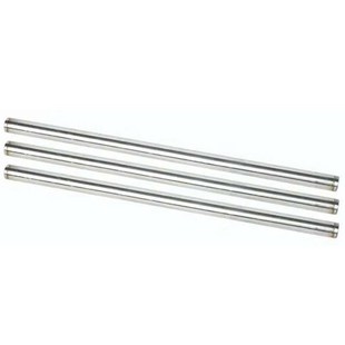 水车式 鱼塘增氧机配件201不锈钢304不锈钢轴水车轴池塘鱼池2叶4叶