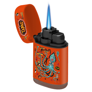 西班牙风情ZENGAZ英伽荷兰充气火机防风防爆时尚创意塑料点烟器