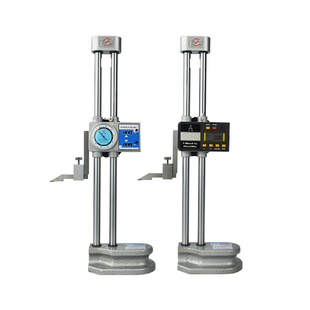 宏峰双柱数显高度尺 500 带表高度规 300 600mm 电子划线尺0 正品