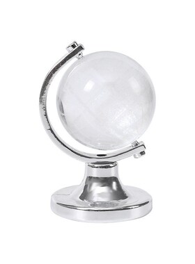 迷你地球仪摆件水晶桌面装饰学生用送男女朋友的生日礼物毕业创意